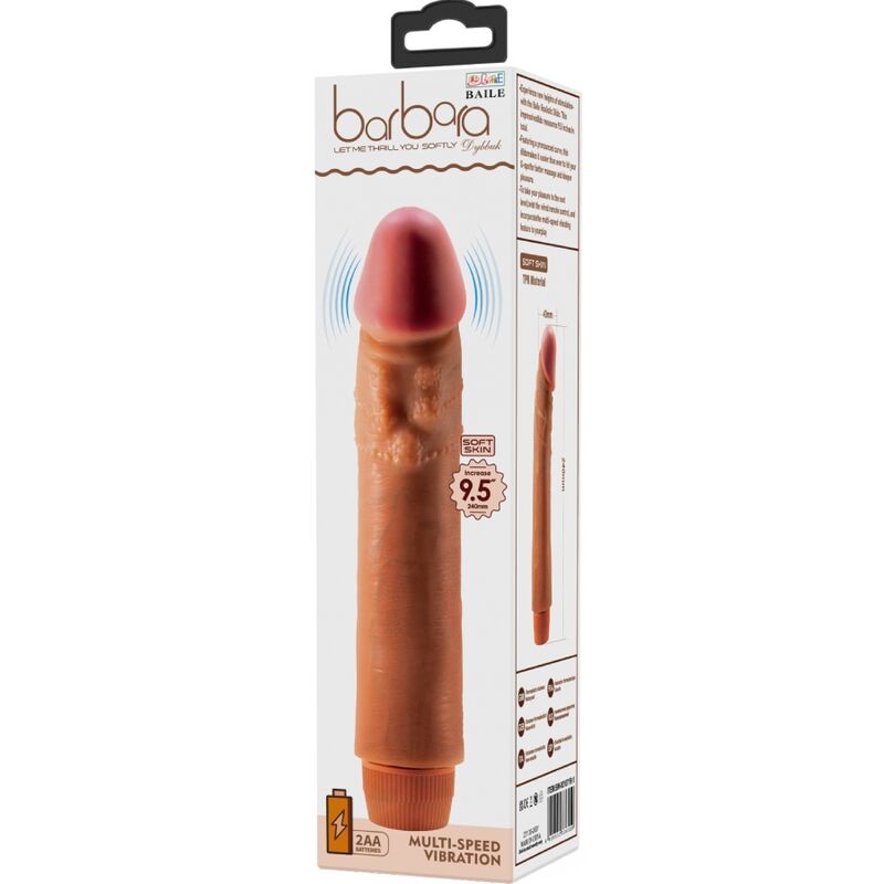 BAILE - REALISTIC VIBRATOR DYBBUK 24 CM MULATRATE