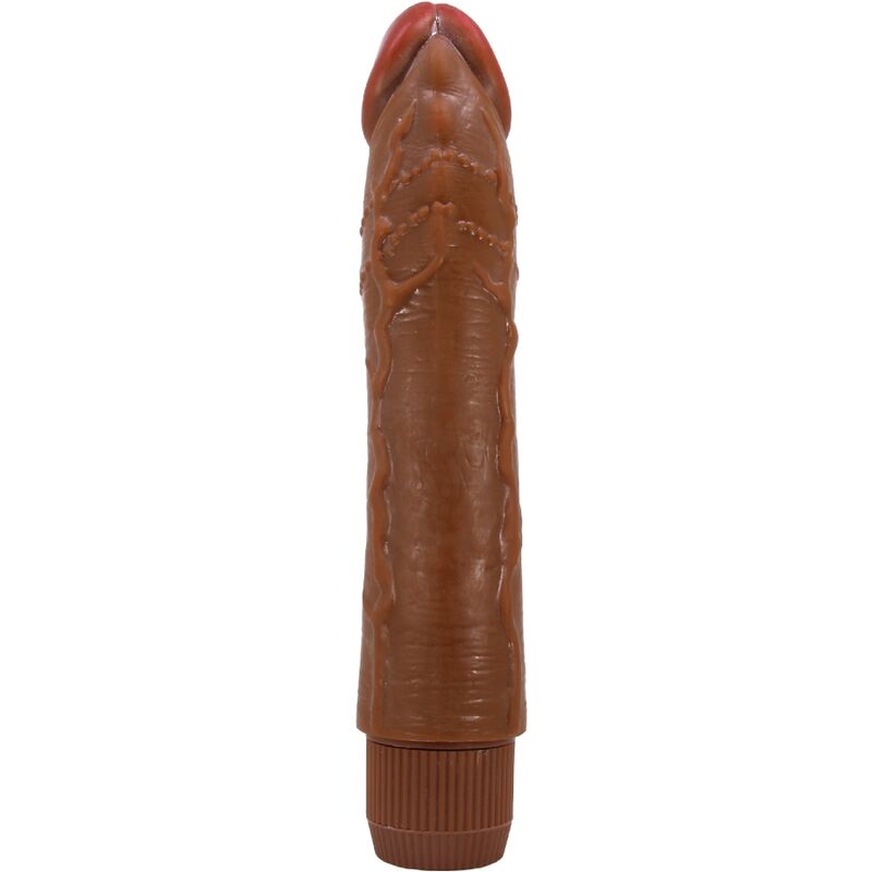 Realistic vibrator dybbuk 24 cm mulatto