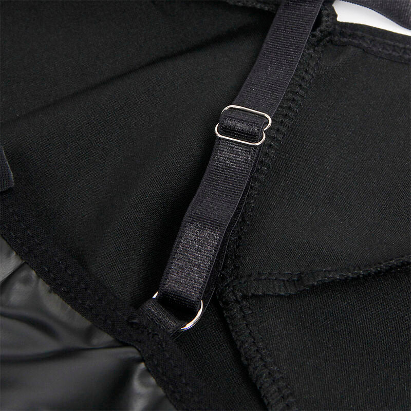 SUBBLIME - 955373 BLACK LEATHER STRAPSTRAPS DRESS S/M