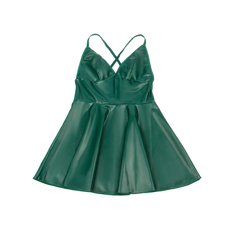 SUBBLIME - 955434 GREEN LEATHER STRAPSTRAPS DRESS S/M