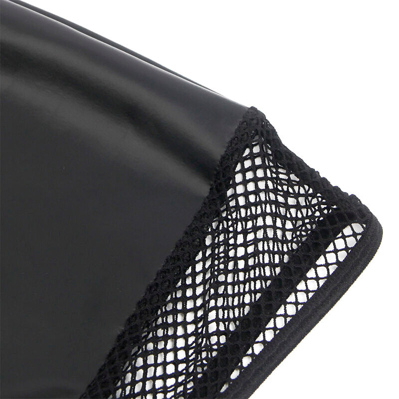 955472 black sheer backless dress s/m