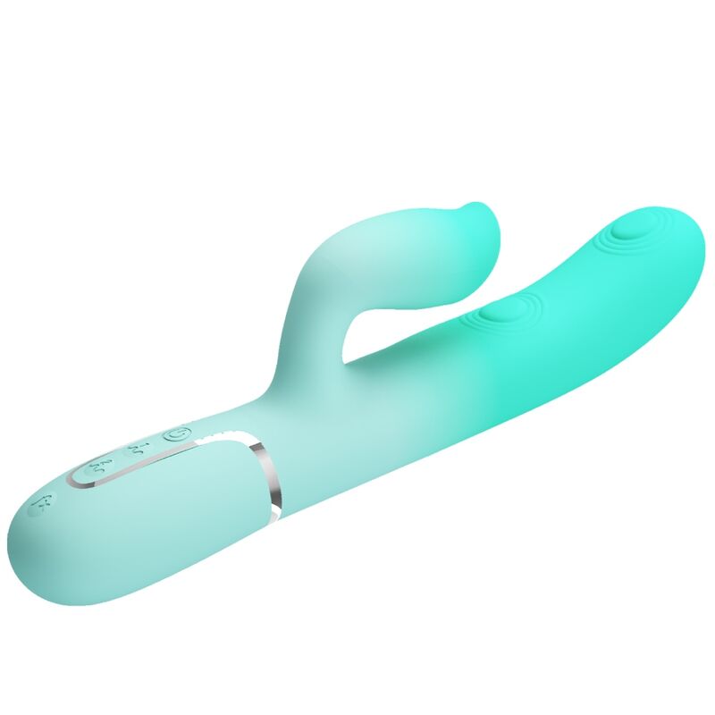 Gigi Aqua Green Multi-Function Rabbit Vibrator