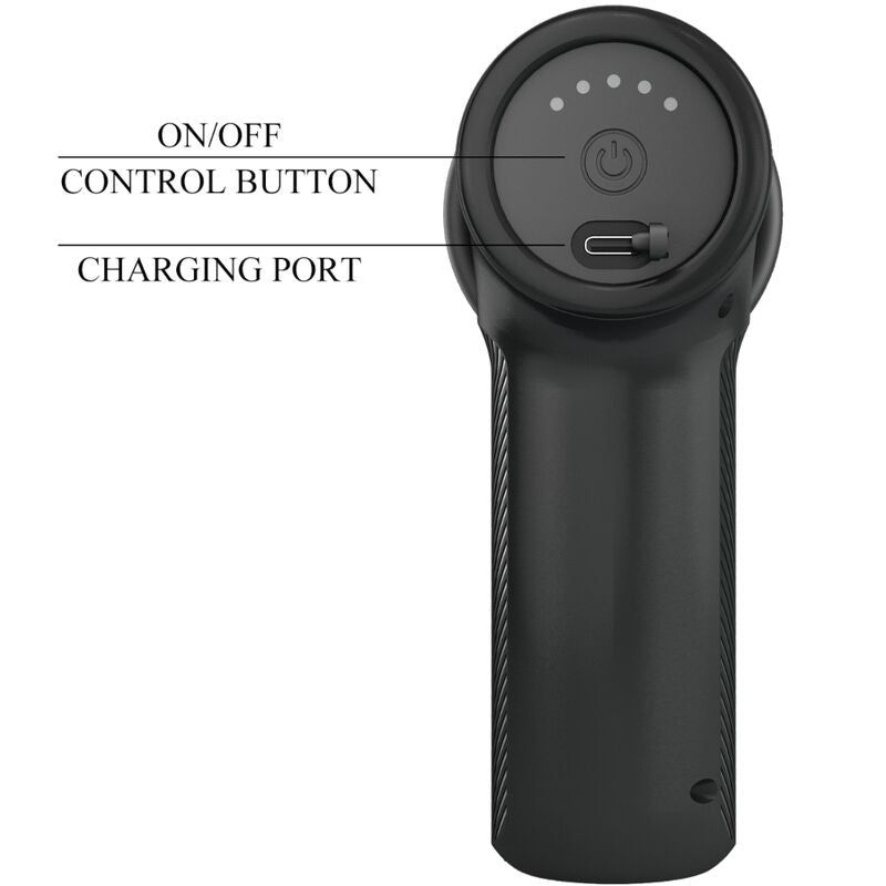 PRETTY LOVE - DJ DOCTOR 5-SETTINGS MASSAGER BLACK