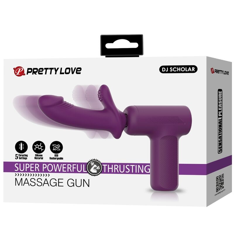 PRETTY LOVE - DJ SCHOLAR 5-SETTING PURPLE MASSAGER