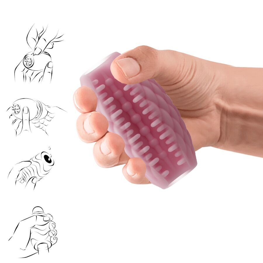 Athena Eros Pink Silicone Male Masturbator