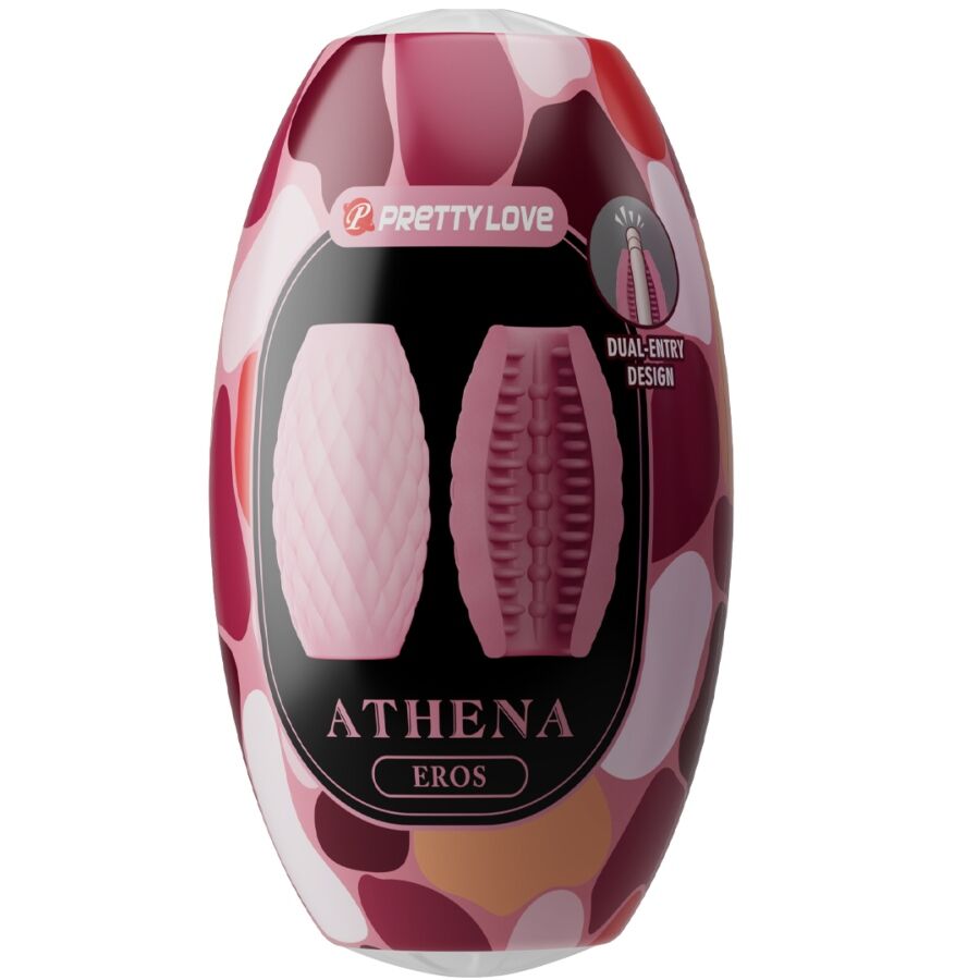 PRETTY LOVE - ATHENA EROS PINK SILICONE MALE MASTURBATOR