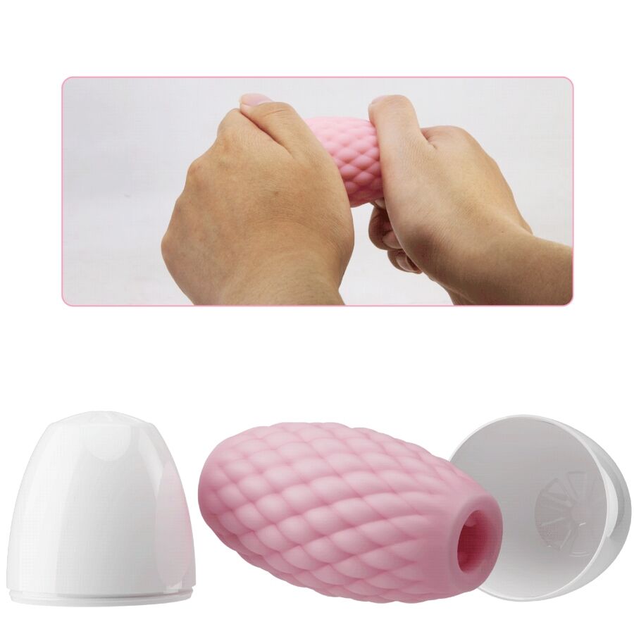 Athena Eros Pink Silicone Male Masturbator
