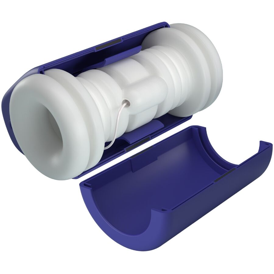 PRETTY LOVE - DJ LADY MALE MASTURBATOR WITH VIBRATION AND 5 SETTINGS IN PURPLE