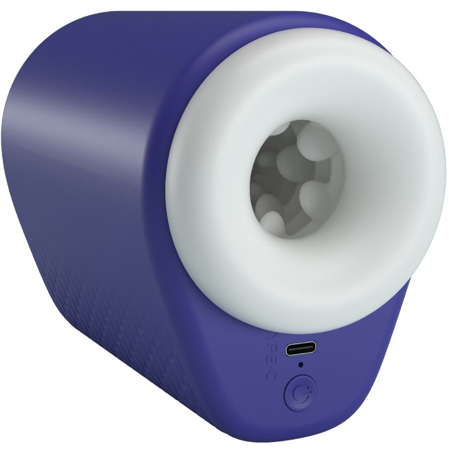 DJ Lady Male Masturbator with 5 Vibration Settings Purple