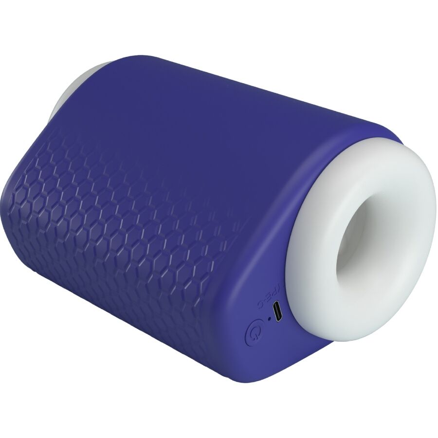 DJ Lady Male Masturbator with 5 Vibration Settings Purple