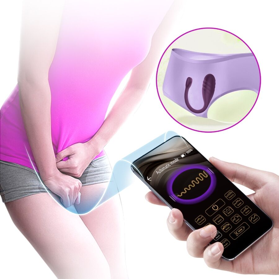 Leviathan Purple App Controlled Vibrator
