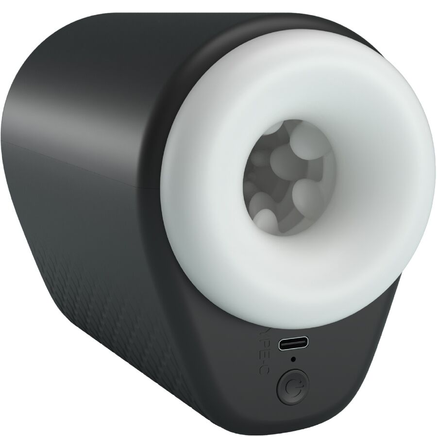 PRETTY LOVE - DJ GIRL MALE MASTURBATOR WITH VIBRATION AND 5 SETTINGS, BLACK