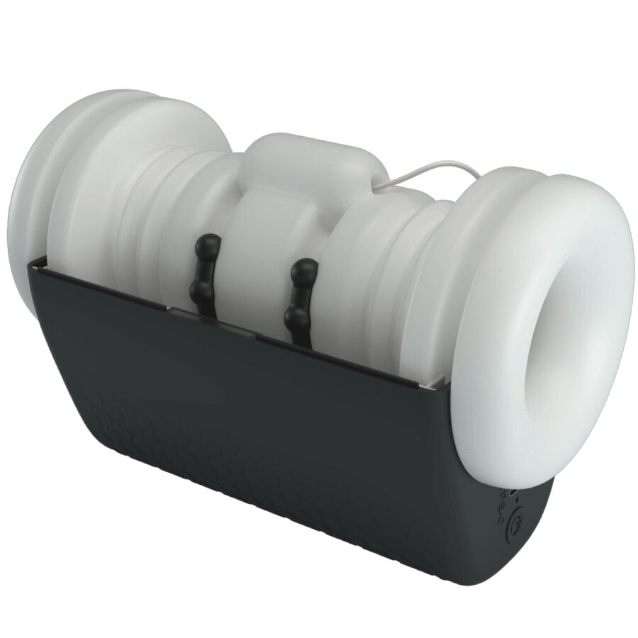 PRETTY LOVE - DJ GIRL MALE MASTURBATOR WITH VIBRATION AND 5 SETTINGS, BLACK