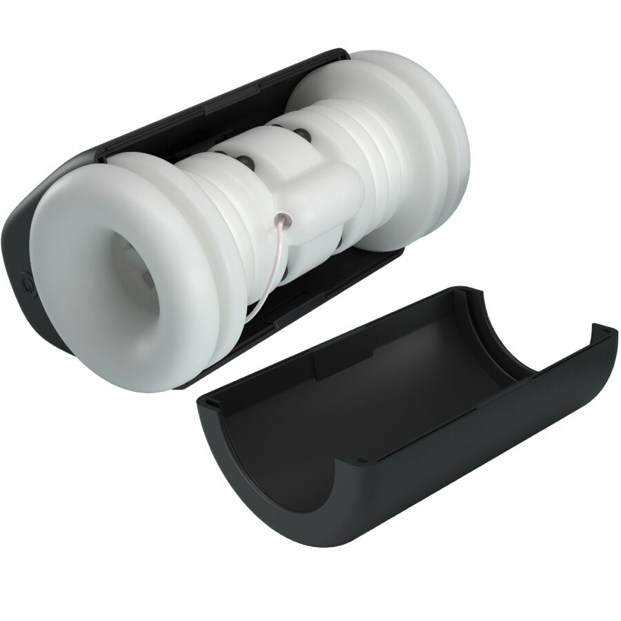 PRETTY LOVE - DJ GIRL MALE MASTURBATOR WITH VIBRATION AND 5 SETTINGS, BLACK