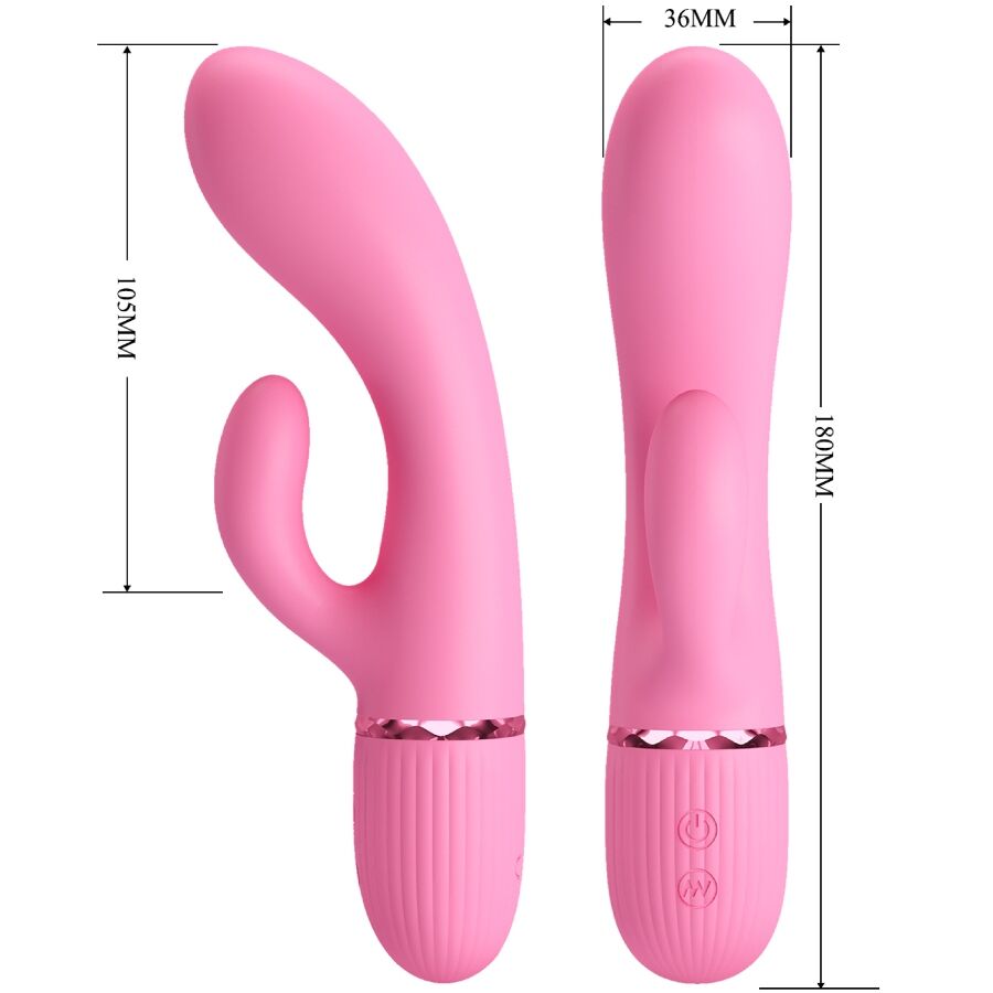 Marshi rabbit &amp; pink g-spot vibrator