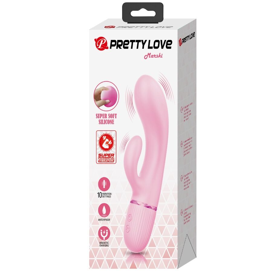 Marshi rabbit &amp; pink g-spot vibrator