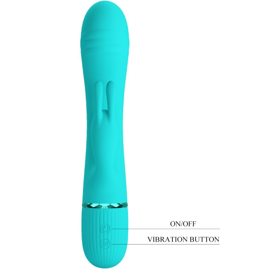 Scocco turquoise rabbit vibrator