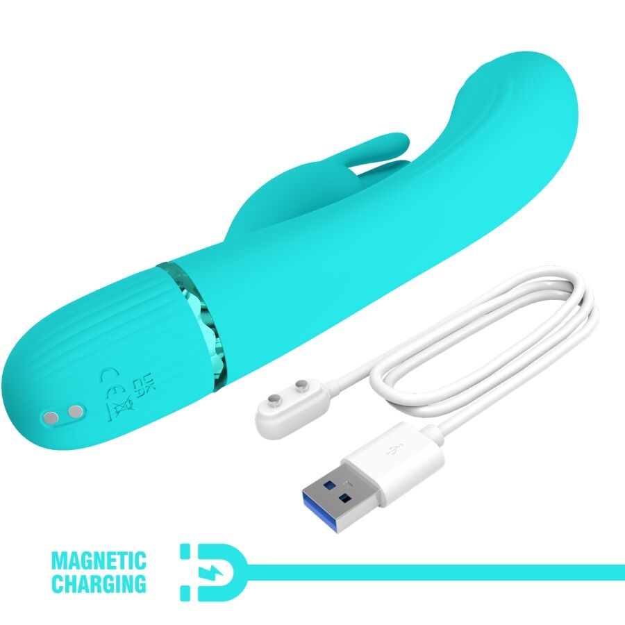 Scocco turquoise rabbit vibrator