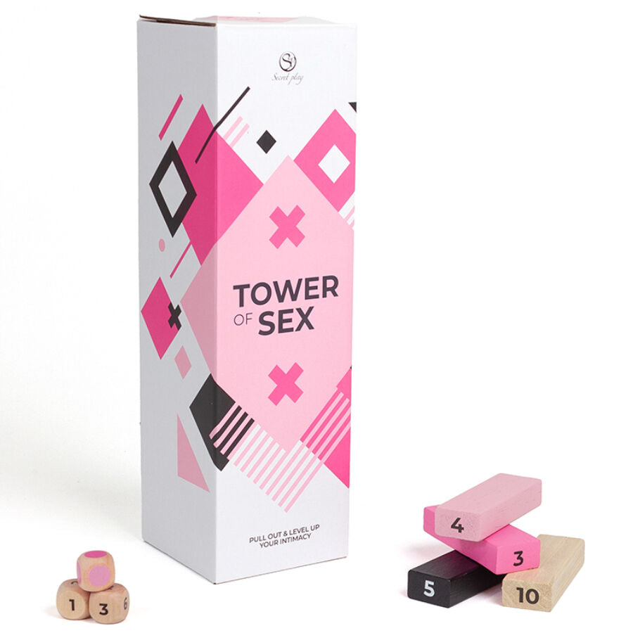 Wooden game sex tower