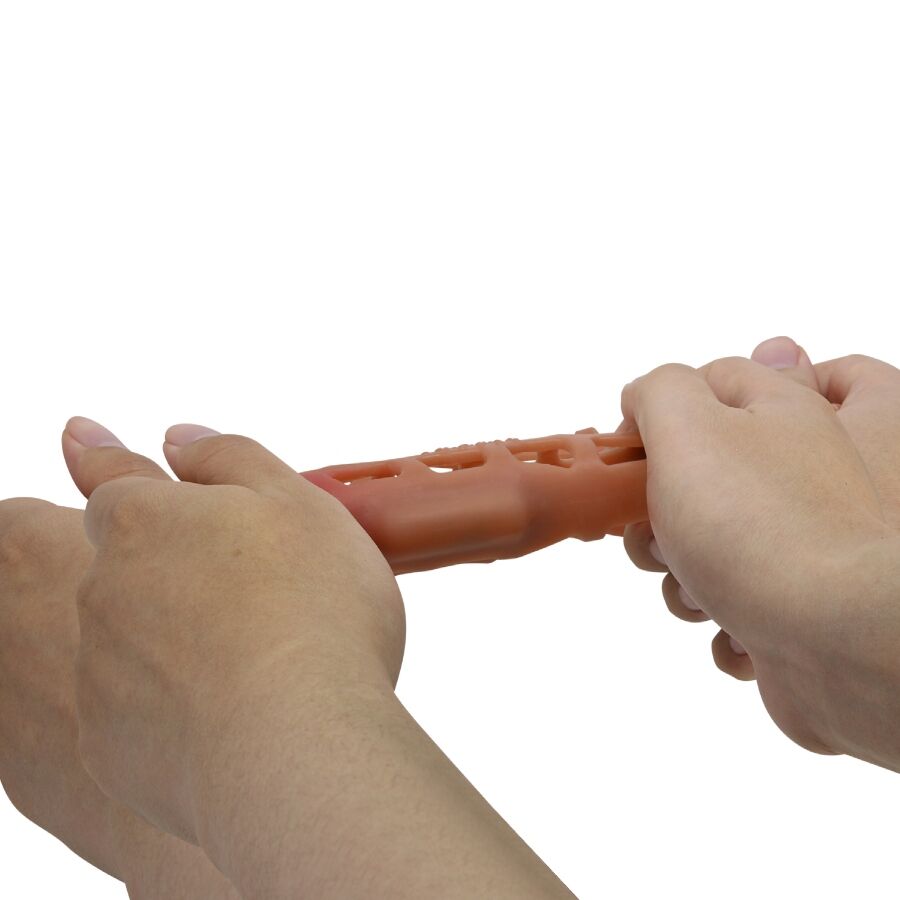 Preston 18cm Vibrating Penis Sleeve