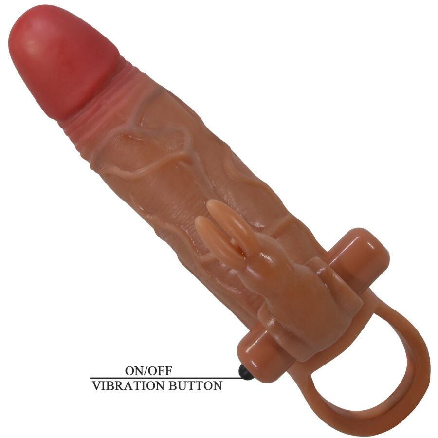 Osmar penis sleeve + vibrating clitoral stimulator