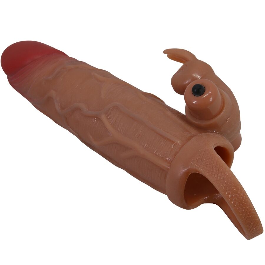 Osmar penis sleeve + vibrating clitoral stimulator