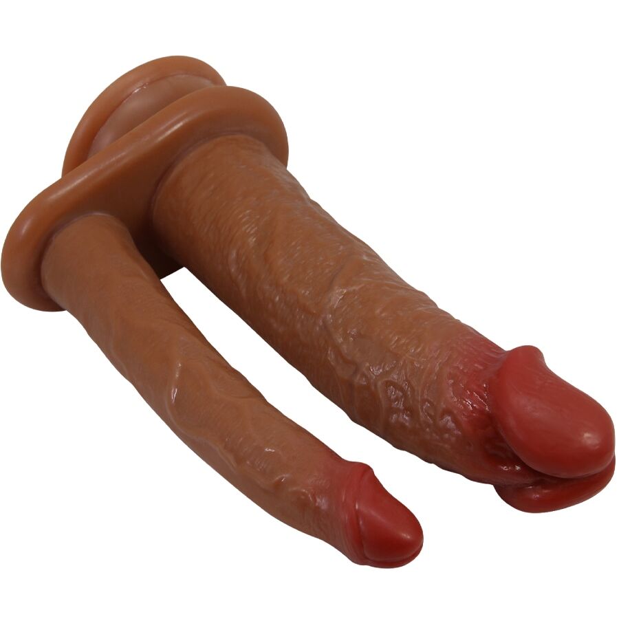 Hulbert realistic double dildo with mulato vibration