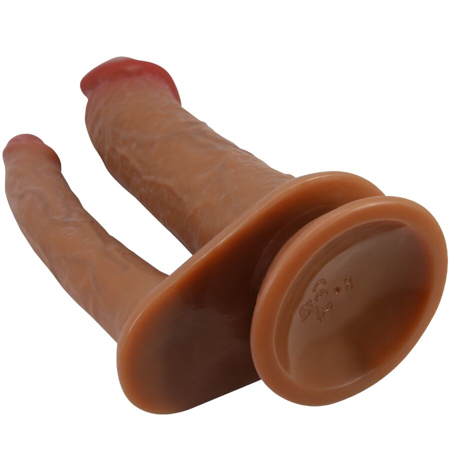 Hulbert realistic double dildo with mulato vibration