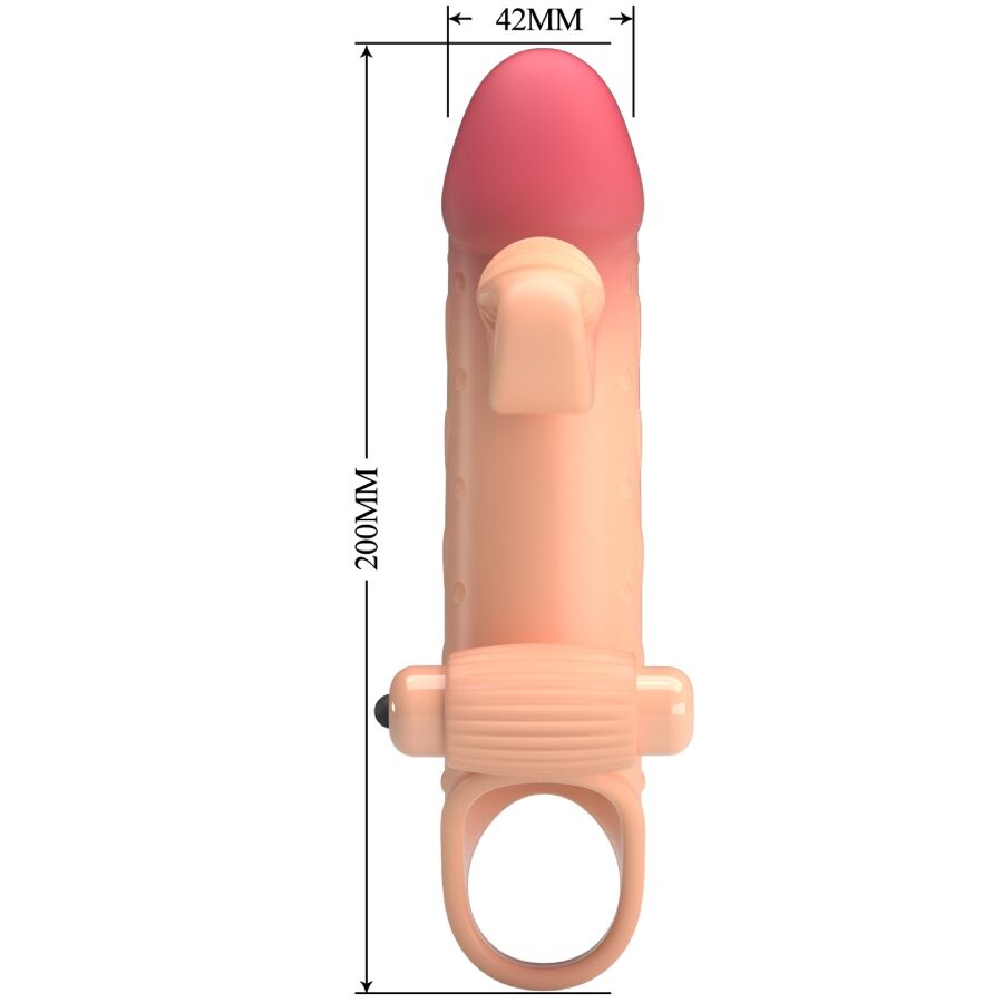 ROMANCE - NATURAL VIBRATING PENIS SLEEVE