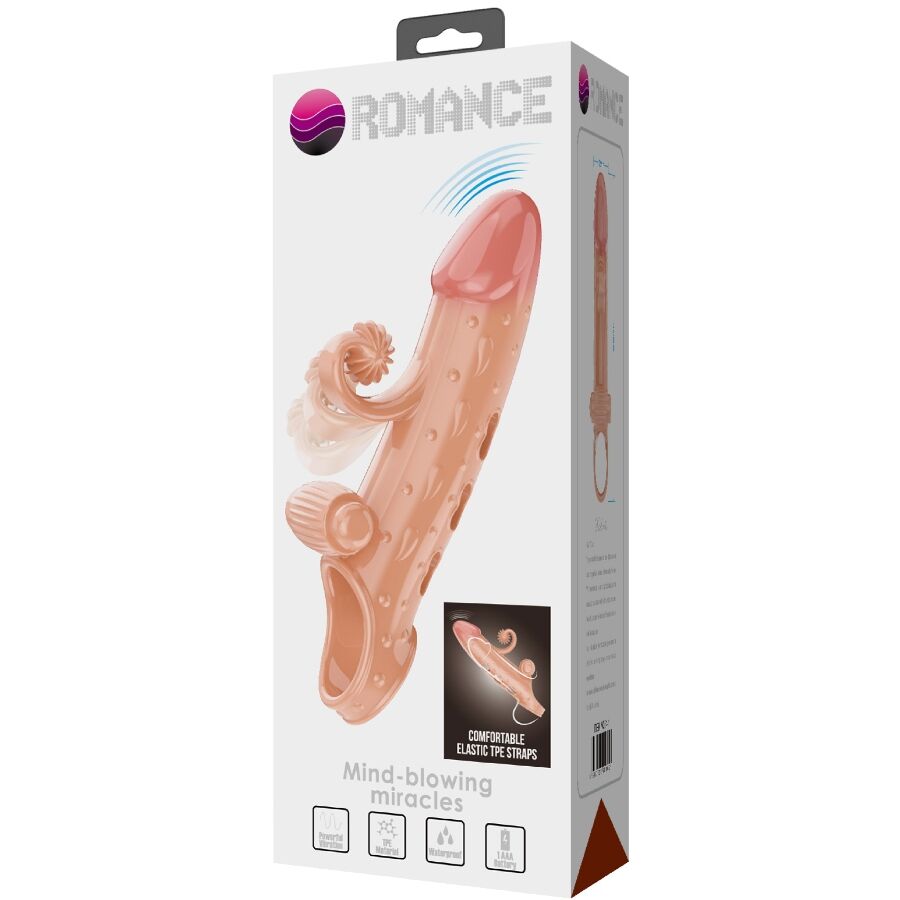 Natural Vibrating Penis Sleeve