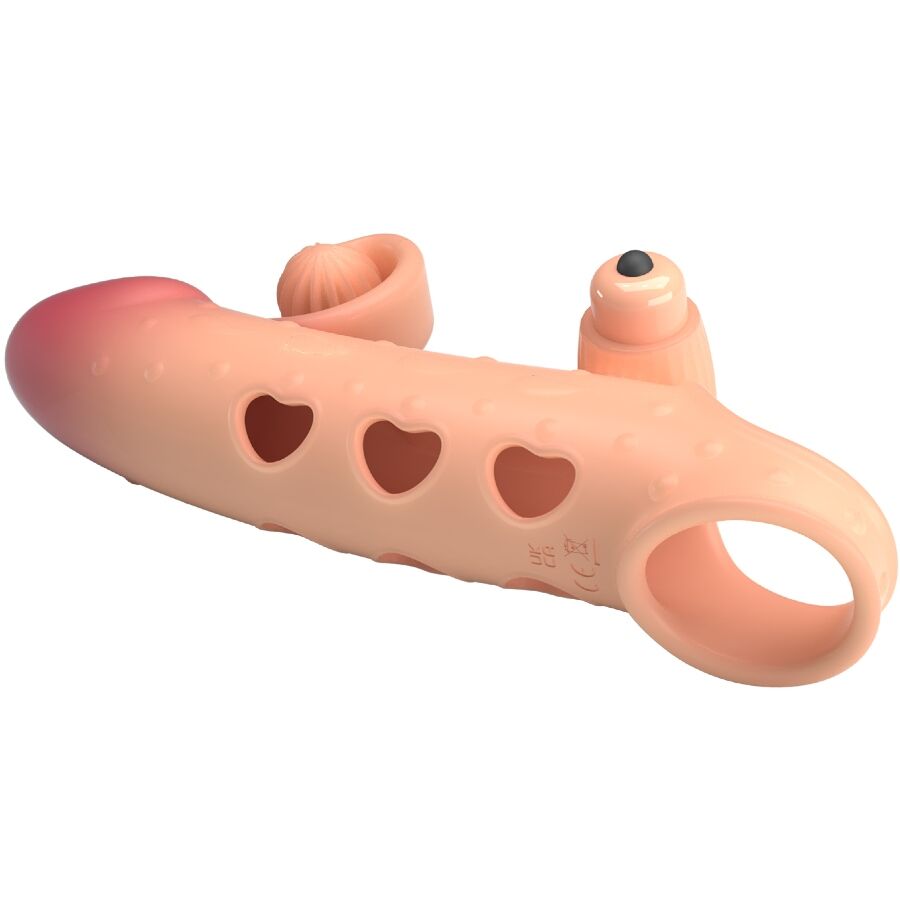 ROMANCE - NATURAL VIBRATING PENIS SLEEVE