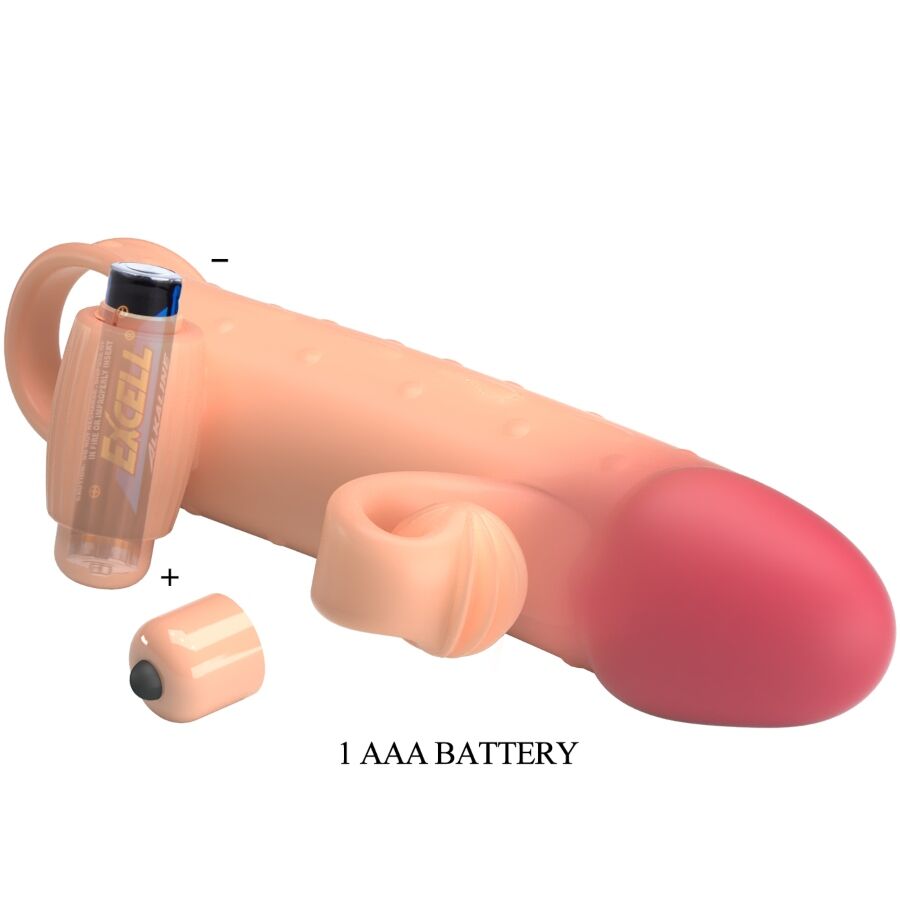 Natural Vibrating Penis Sleeve