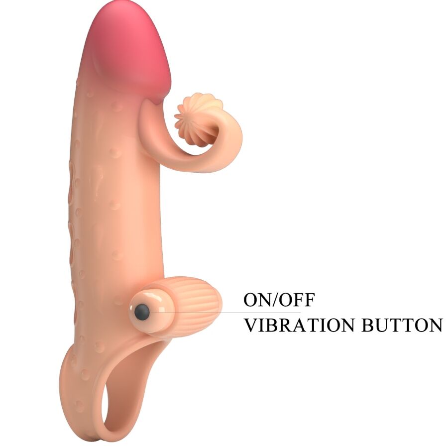 ROMANCE - NATURAL VIBRATING PENIS SLEEVE