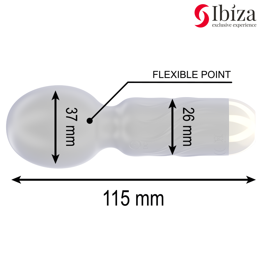 IBIZA - WAND POCKET VIBRATOR