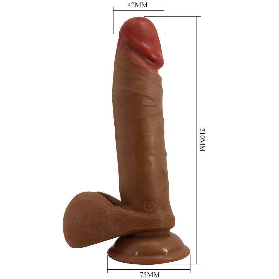 BAILE - ABEL REALISTIC DILDO 21 CM MULATRATE