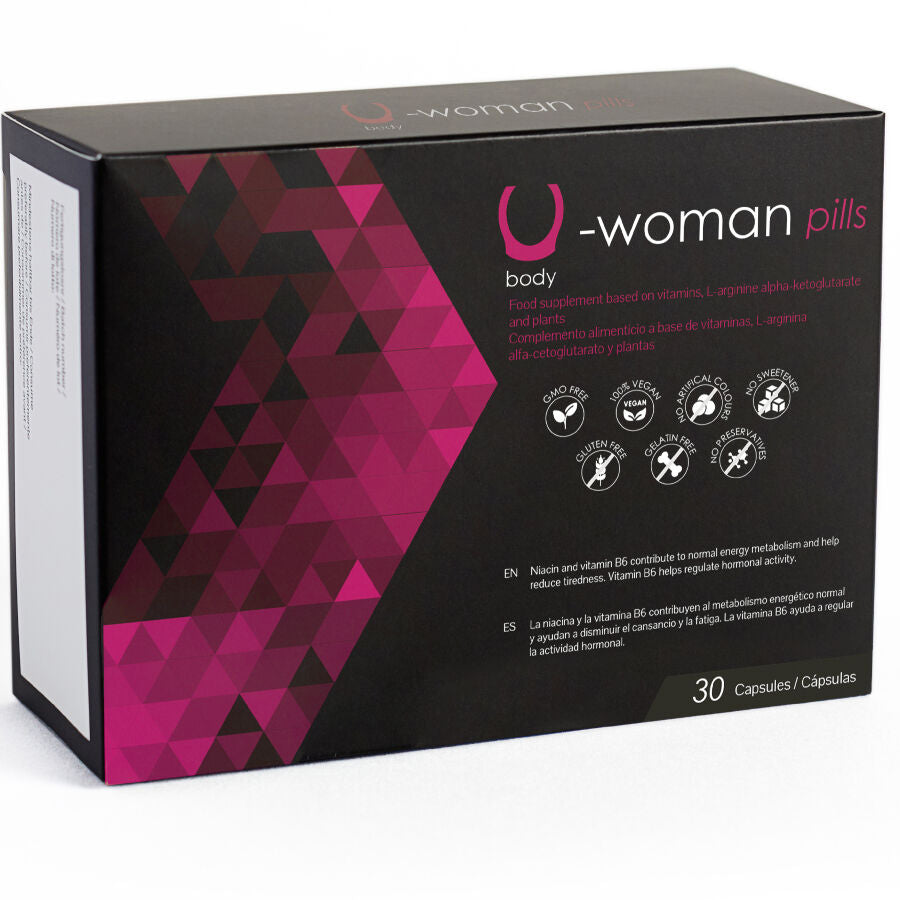 500 COSMETICS - U-WOMAN INCREASES FEMININE LIBIDO - 30 CAPSULES