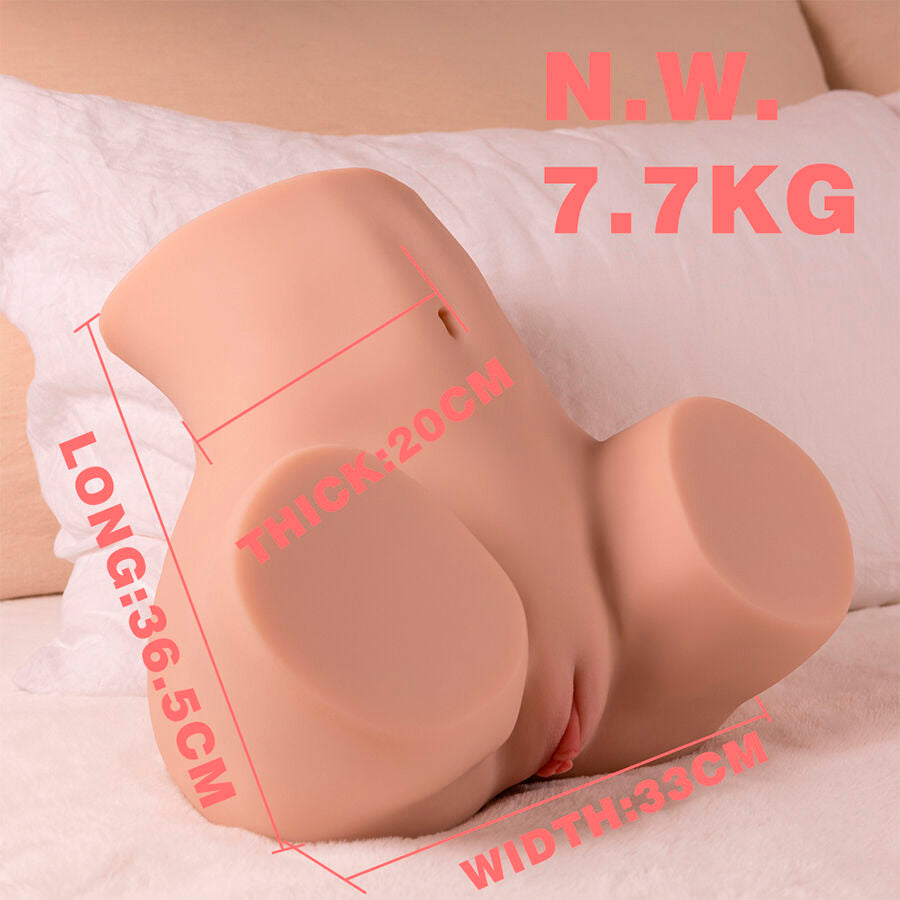 XISE - DANAE REALISTIC VAGINAL MASTURBATOR WITH MULTI-POSITION VIBRATION