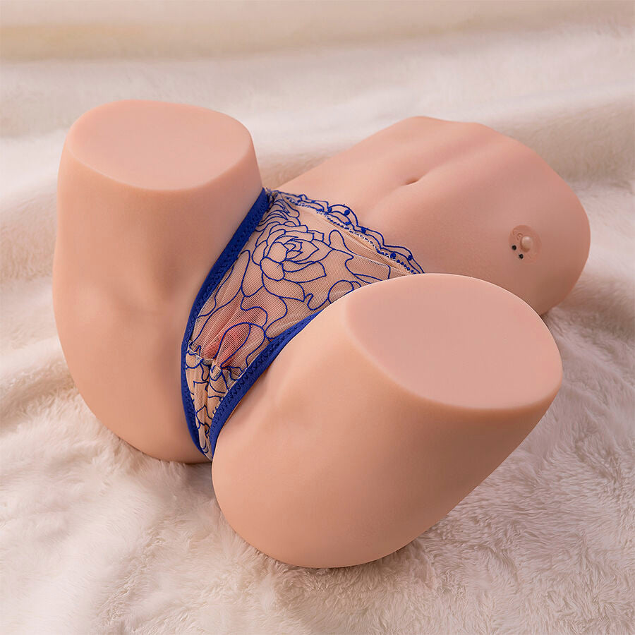 XISE - MAYA REALISTIC MASTURBATOR WITH VIBRATION AND SUCTION, VAGINA AND ANUS, 4.5 KG