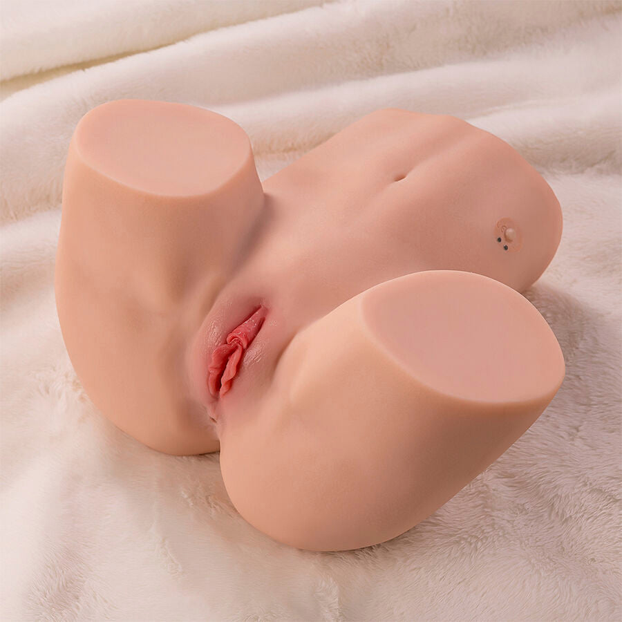 XISE - MAYA REALISTIC MASTURBATOR WITH VIBRATION AND SUCTION, VAGINA AND ANUS, 4.5 KG