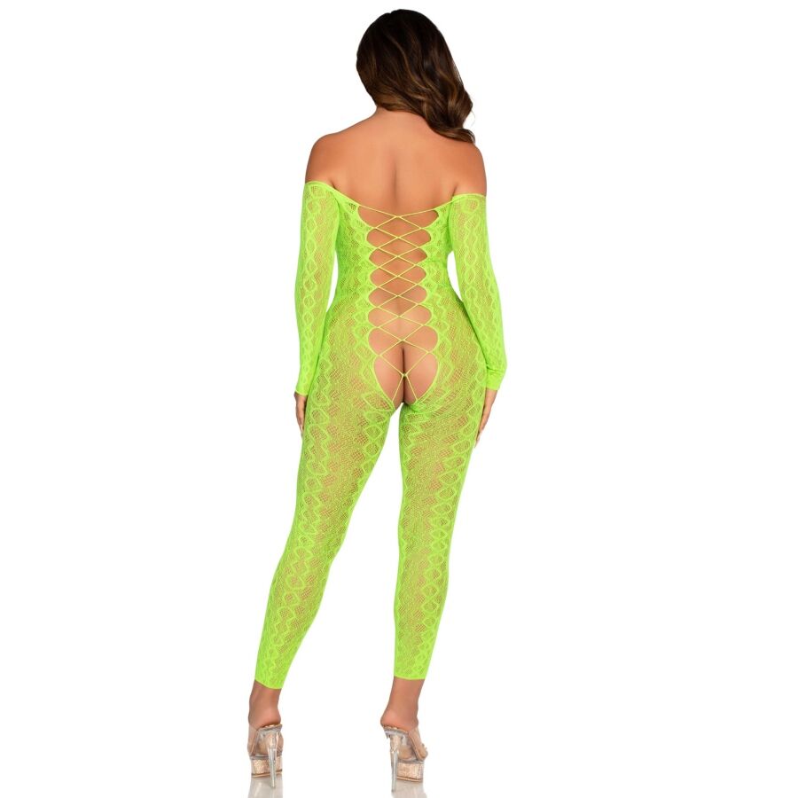 Bodystocking Dentelle Sans Fourche - Leg Avenue