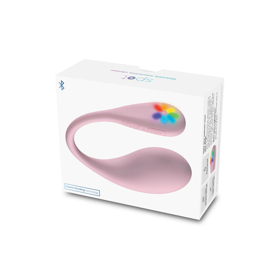 KIIROO - PINK U-SHAPED KISS ME SPOT VIBRATOR