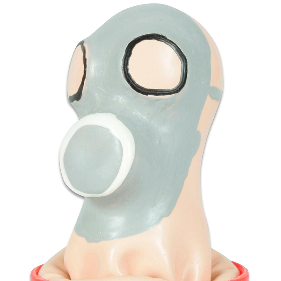 CONDOMERIE - HAND-PAINTED FANCY CONDOMS - GAS MASK