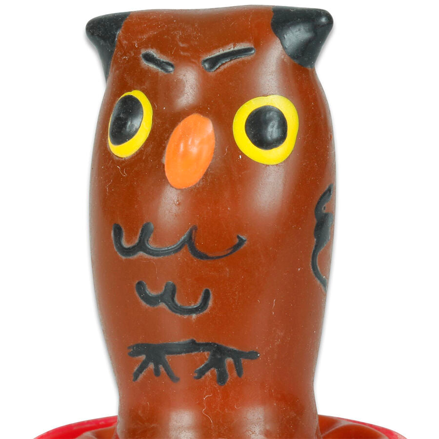 CONDOMERIE - HAND-PAINTED NOVELTY CONDOMS WITH OWL DESIGN