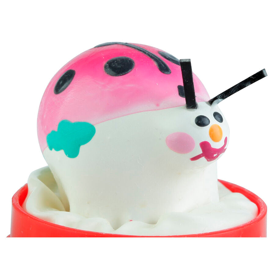 CONDOMERIE - HAND-PAINTED FANCY CONDOMS LADYBUG DESIGN 1