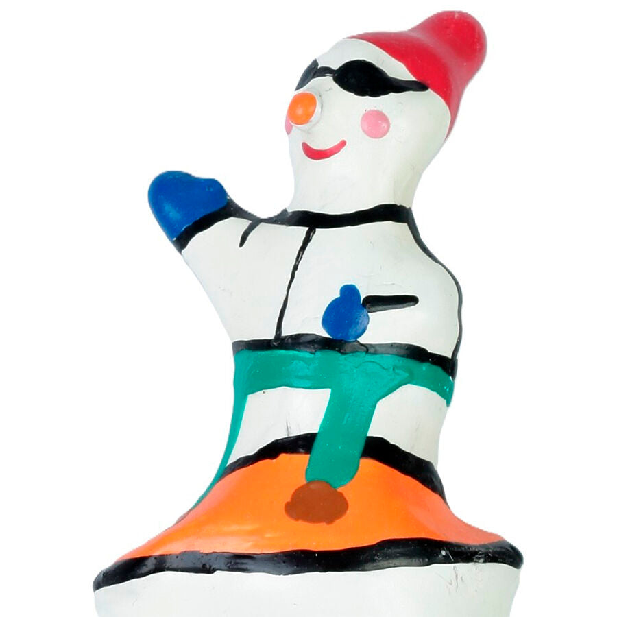 CONDOMERIE - HAND-PAINTED FANCY CONDOMS SNOWBOARDER XL