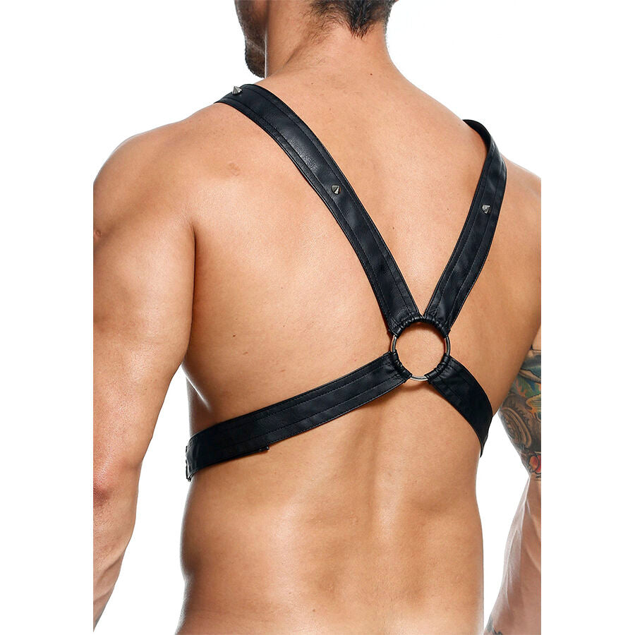 MOB - DNGEON CROSSED BLACK CHAIN ​​HARNESS ONE SIZE