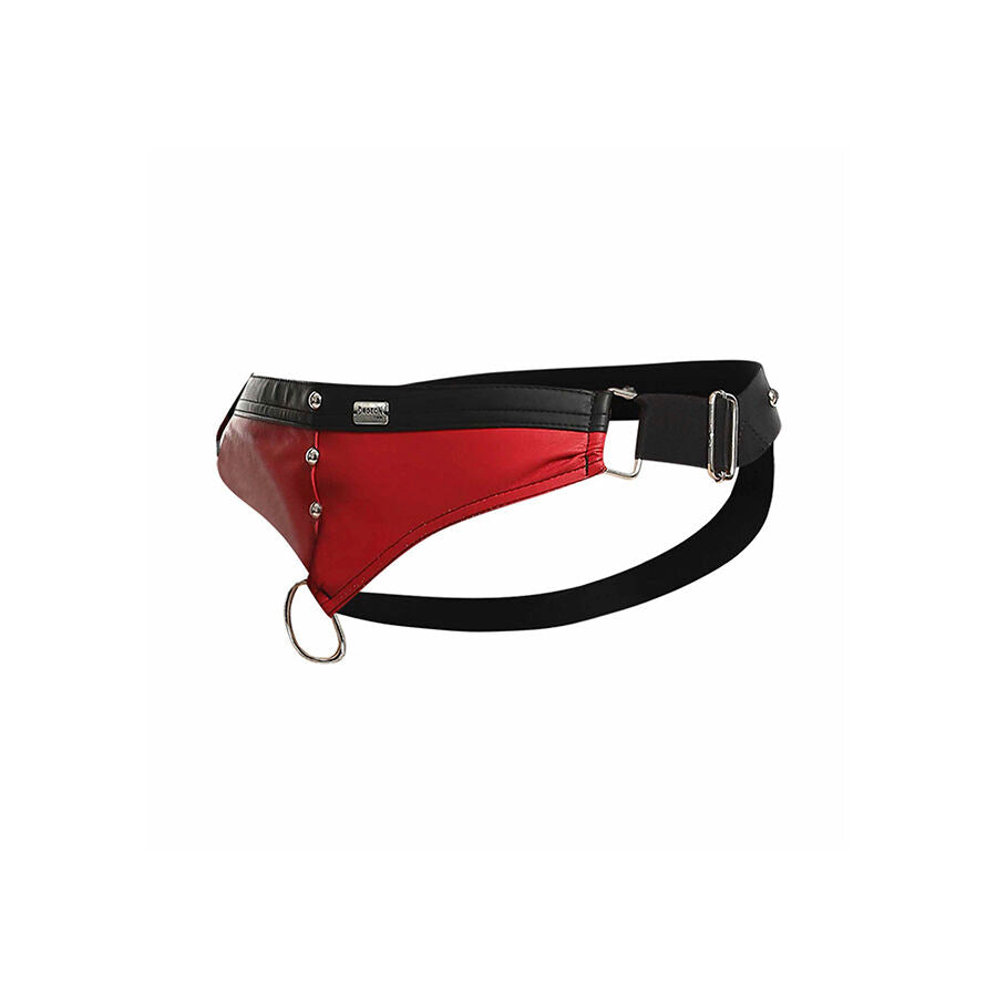 MOB - DNGEON JOCKSTRAP RED PENIS RING ONE SIZE