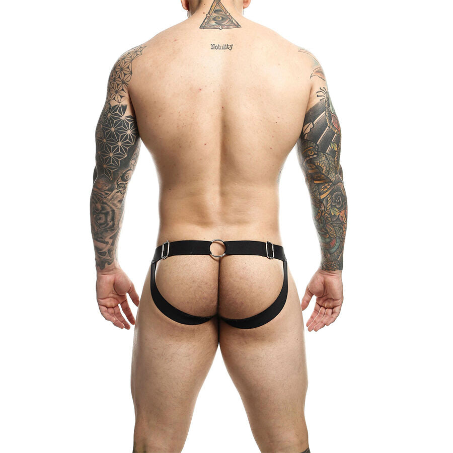 MOB - RED DNGEON JOCKSTRAP WITH CHAINS, ONE SIZE