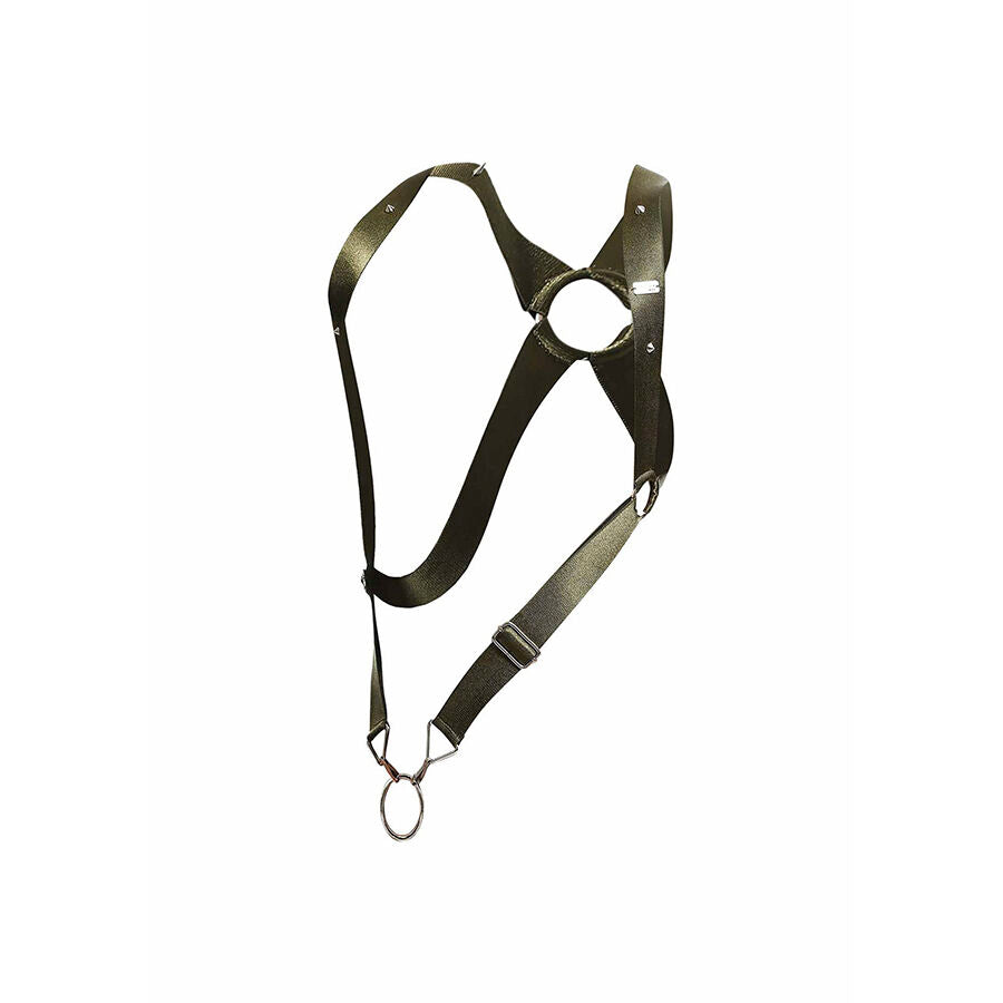 MOB - CROSS-BACK HARNESS DNGEON GREEN ONE SIZE