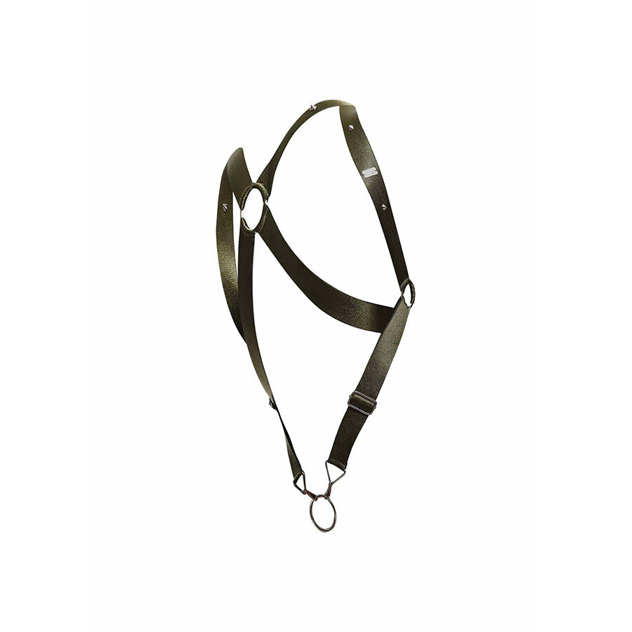 MOB - CROSS-BACK HARNESS DNGEON GREEN ONE SIZE